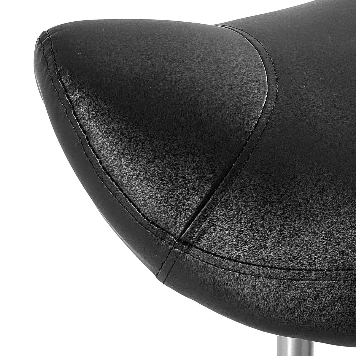 Ergonomic saddle stool with wheels from Platinum-Level Office Chairs, designed for all-day professional comfort.
