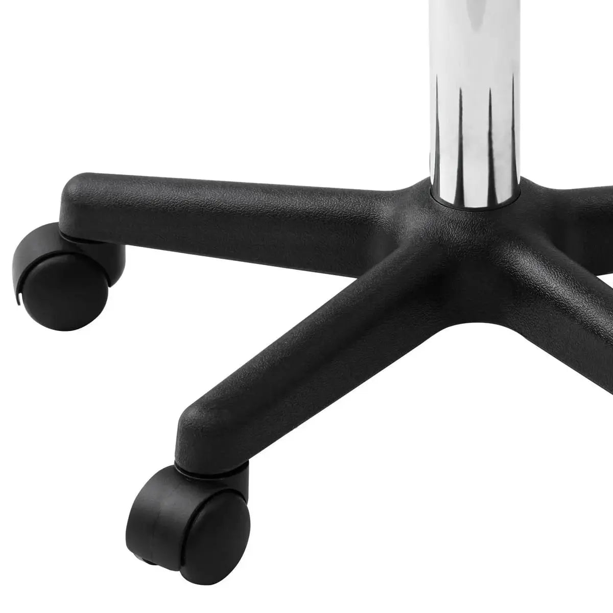 Platinum-Level Office Chairs ergonomic saddle stool with wheels and swivel design, ideal for salon professionals and back support.