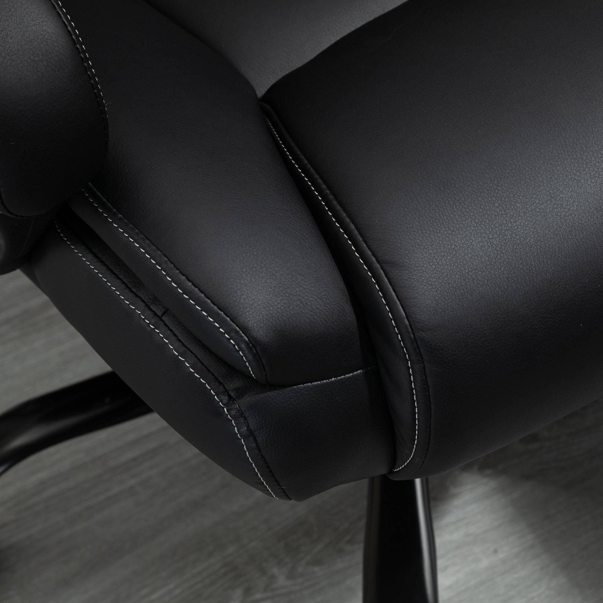 Heavy-Duty Big and Tall Executive Office Chair for 400lbs Black - Platinum-Level Office Chairs