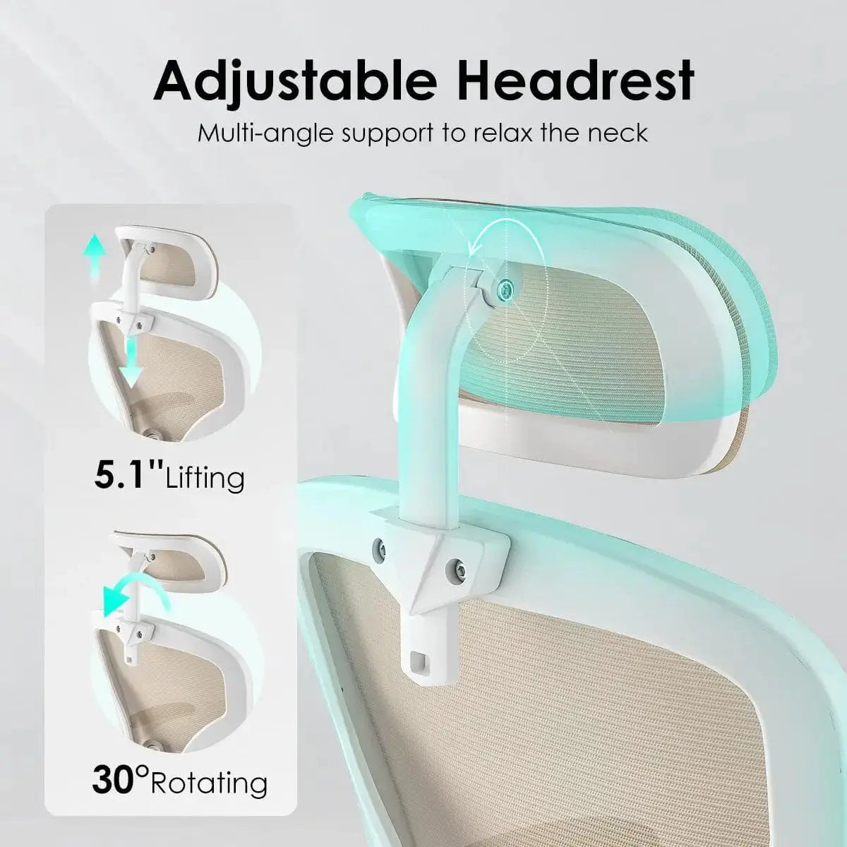 High Back Ergonomic Office Desk Chair with Adjustable Lumbar Support Platinum-Level Office Chairs
