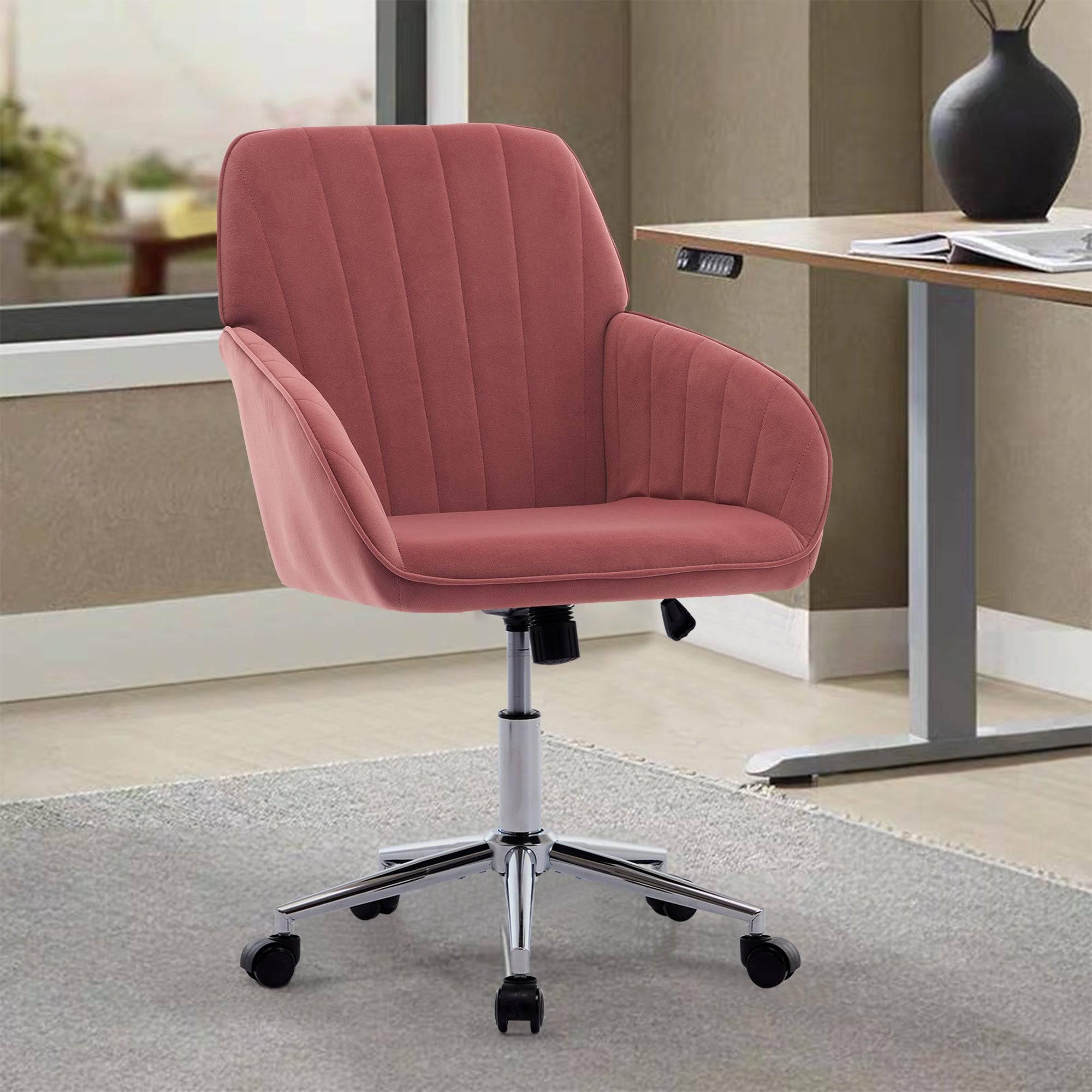 Luxurious Ergonomic Swivel Office Chair with Memory Foam Cushion - Perfect for Long Hours in Home or Bedroom - Platinum-Level Office Chairs