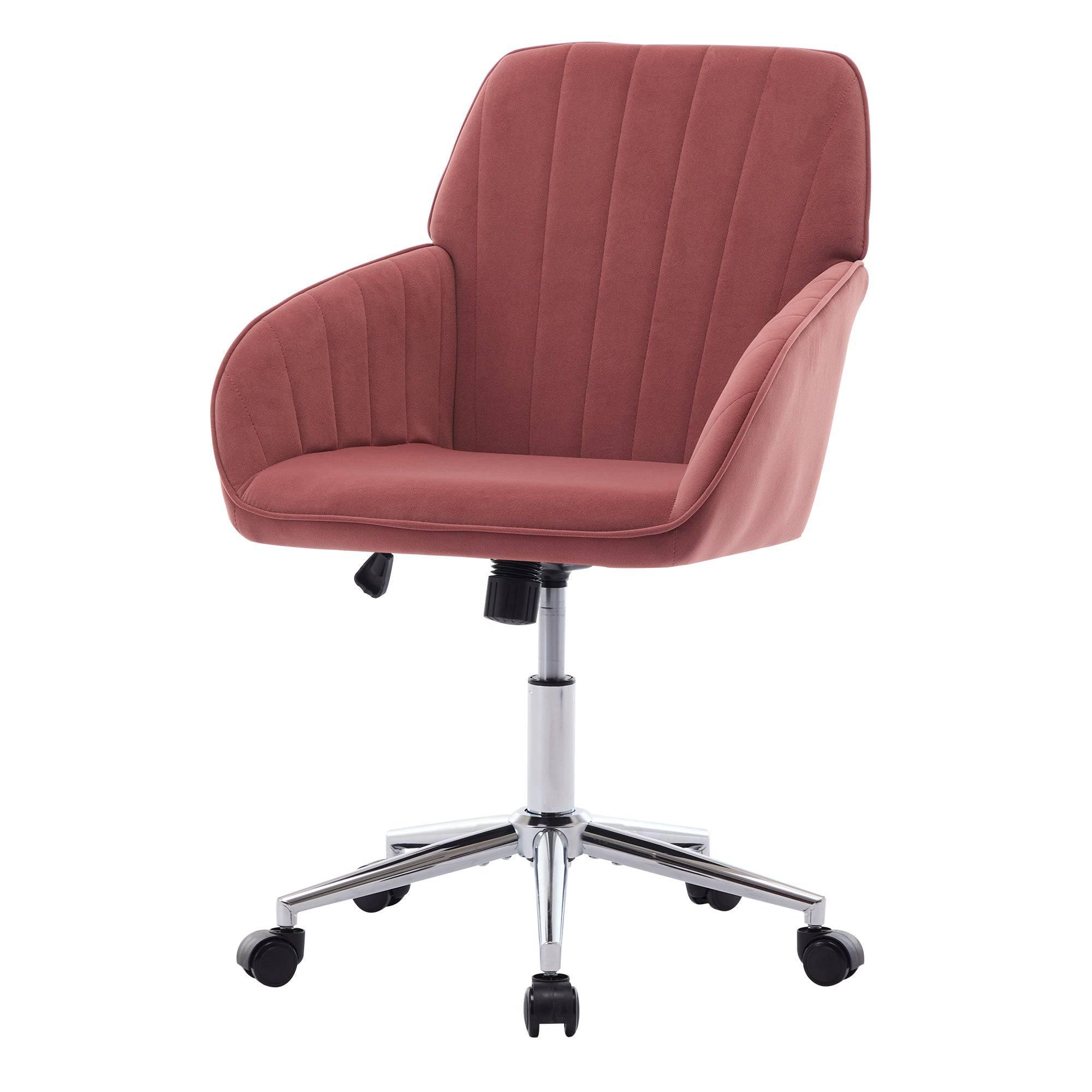 Luxurious Ergonomic Swivel Office Chair with Memory Foam Cushion - Perfect for Long Hours in Home or Bedroom - Platinum-Level Office Chairs