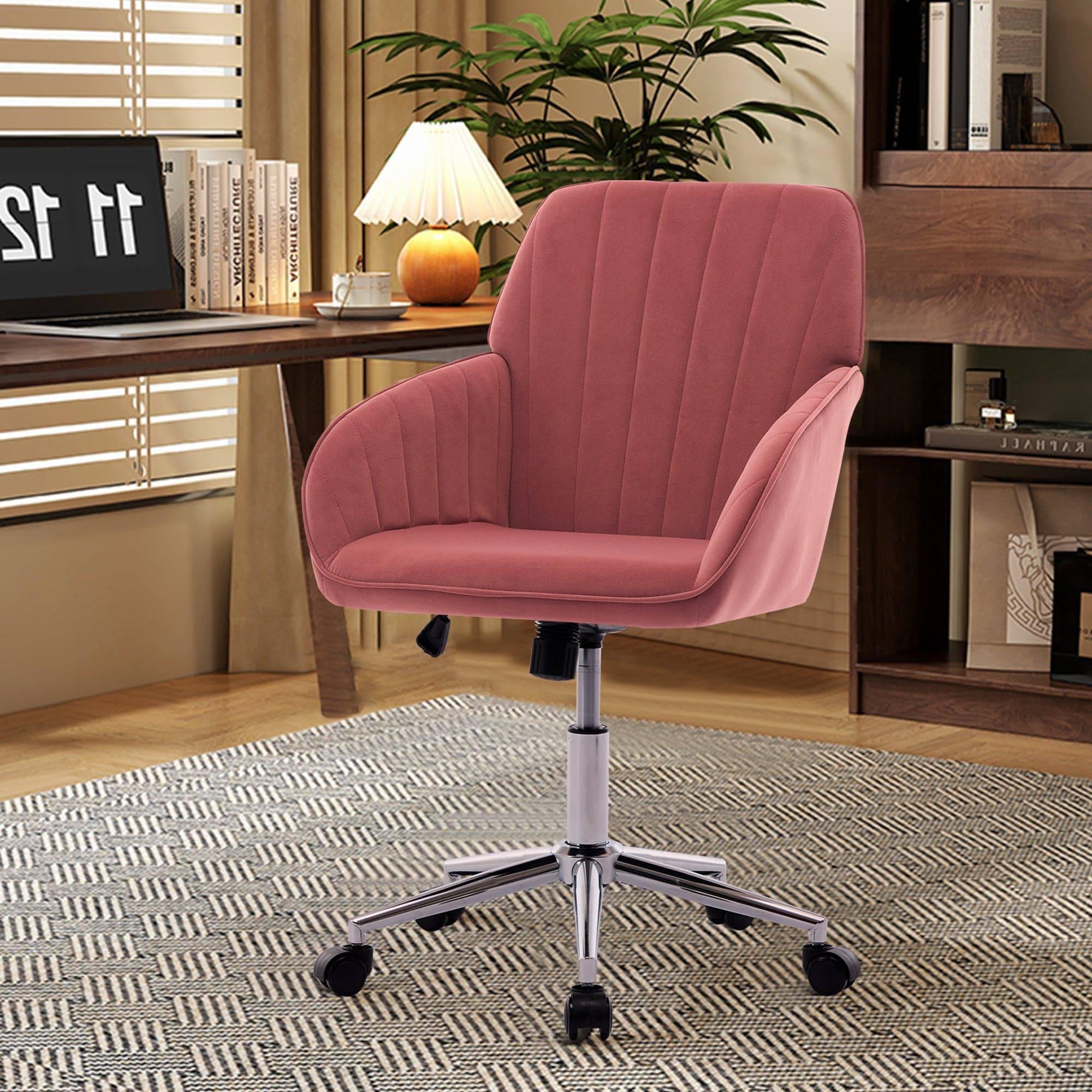 Luxurious Ergonomic Swivel Office Chair with Memory Foam Cushion - Perfect for Long Hours in Home or Bedroom - Platinum-Level Office Chairs