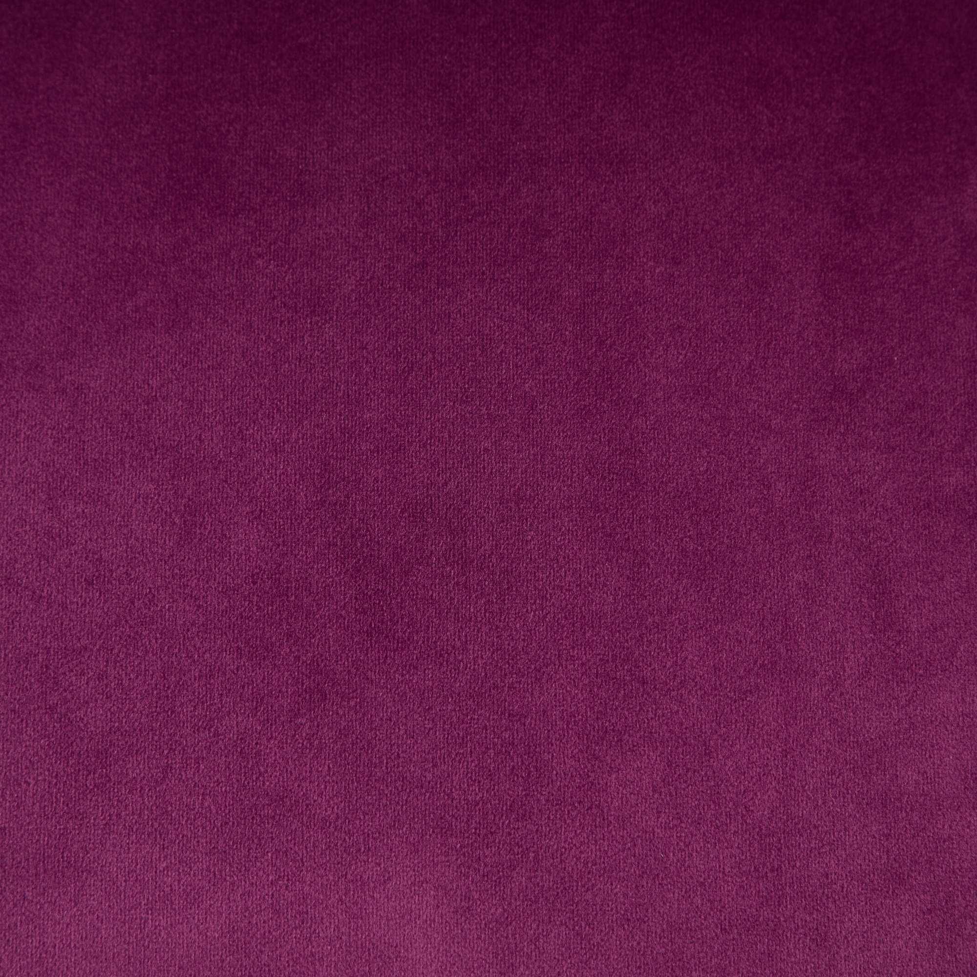 Luxurious purple velvet tufted office chair with golden metal base, nailhead trim, and deep wide seat by Platinum-Level Office Chairs