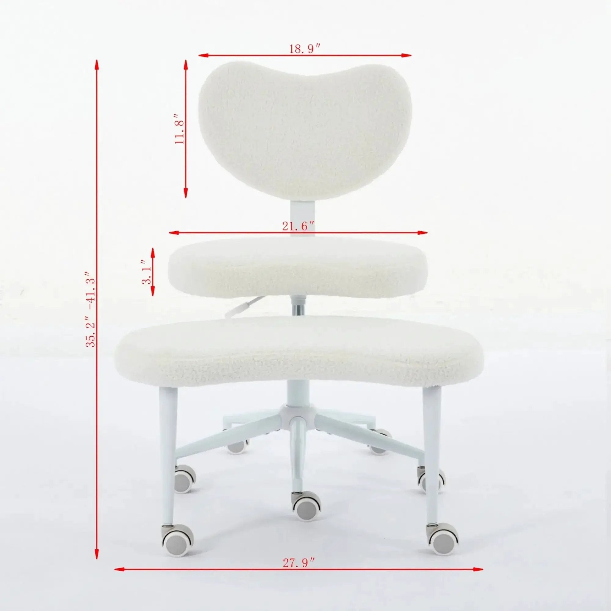 Cross-legged meditation chair with lumbar support from Platinum-Level Office Chairs, designed for plus-size individuals with ADHD.
