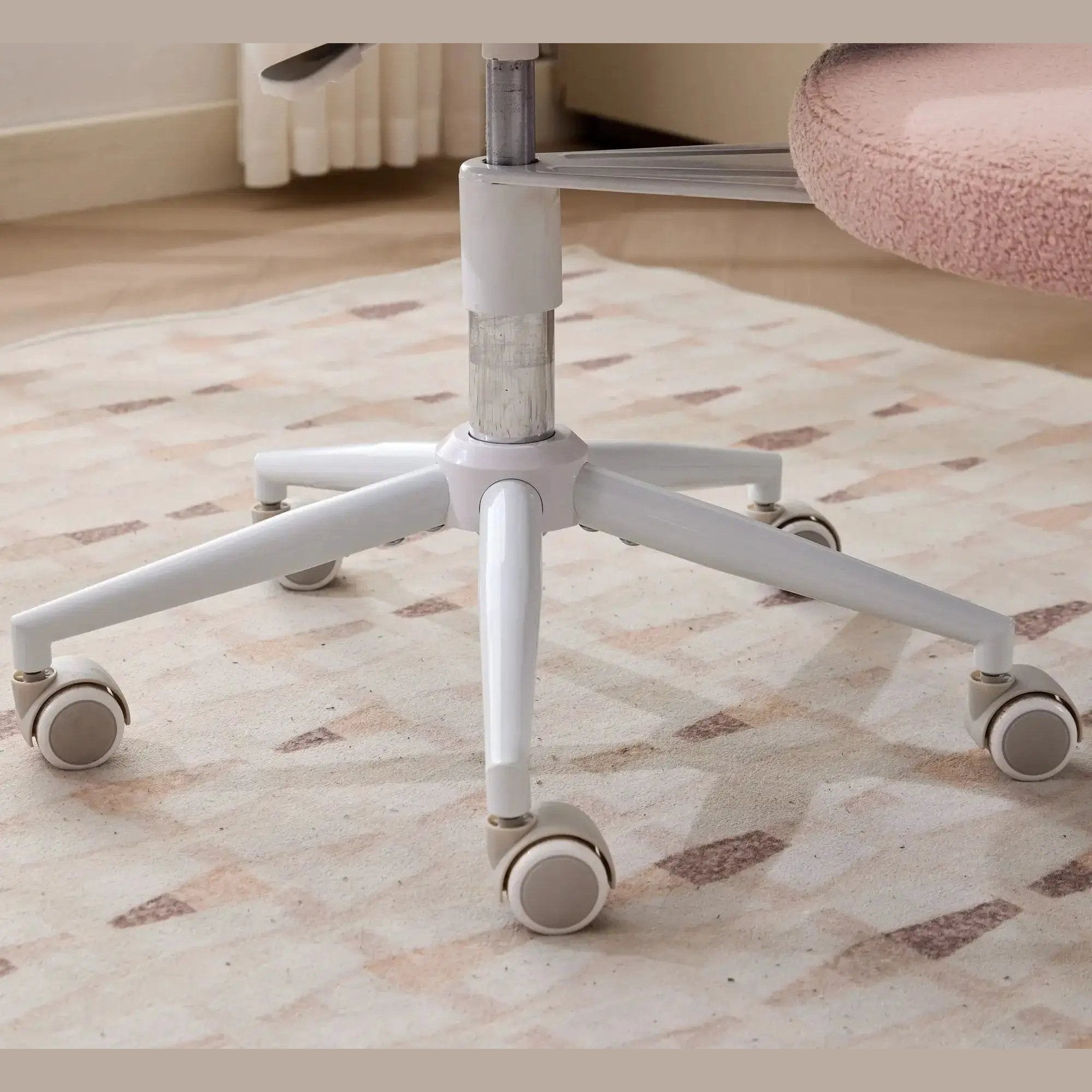 Platinum-Level Office Chairs meditation chair in cross-legged position with lumbar support, designed for plus-size users with ADHD.
