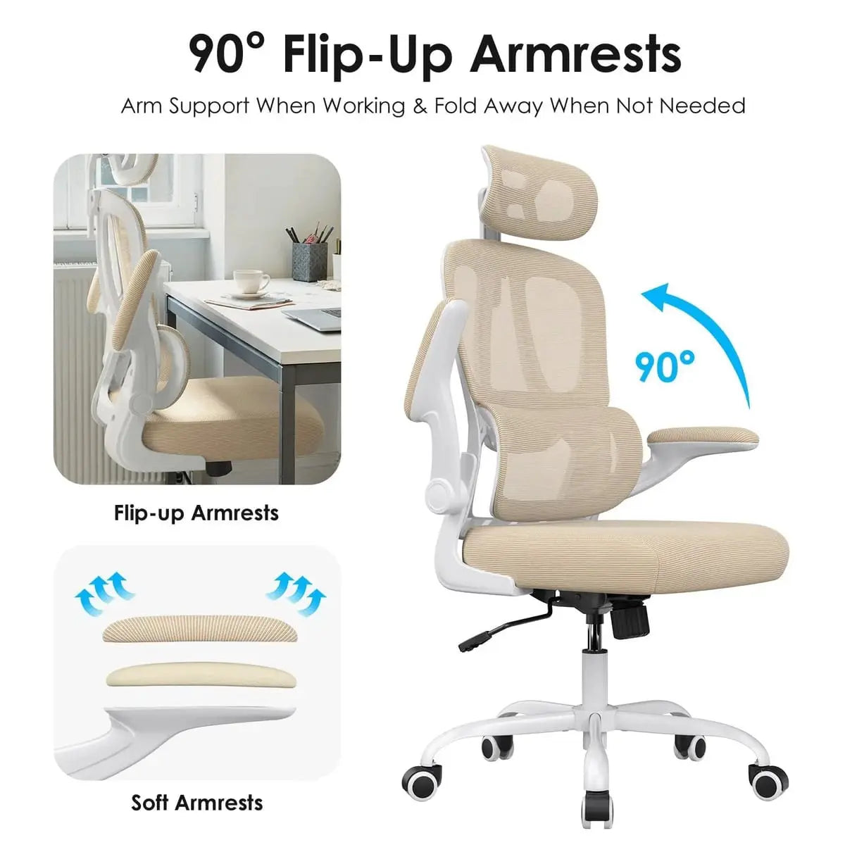 Premium Ergonomic Office Chair with Lumbar Support and High Back Platinum-Level Office Chairs