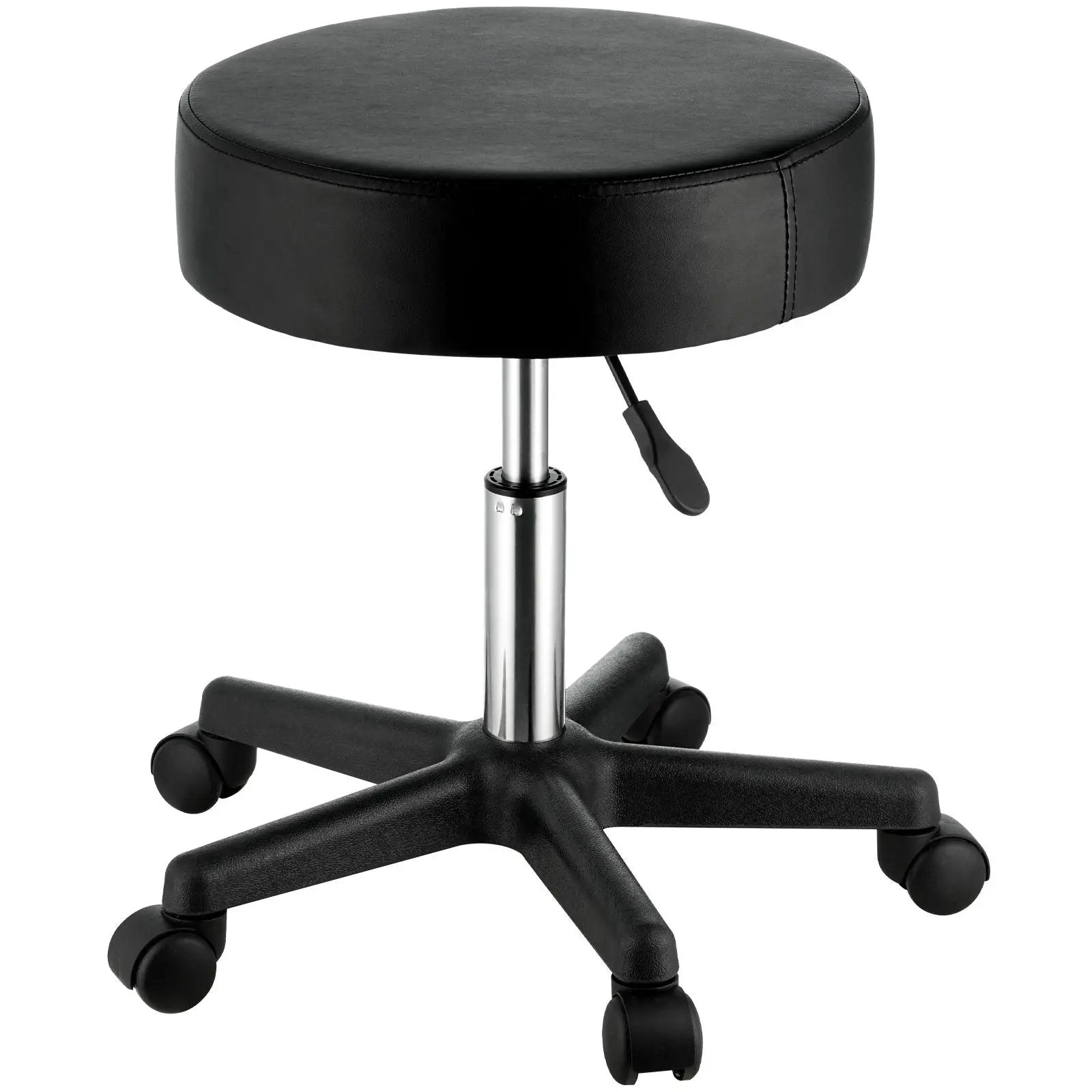 Platinum-Level Office Chairs ultra-thick cushion rolling stool with adjustable height, ergonomic design for comfortable seating