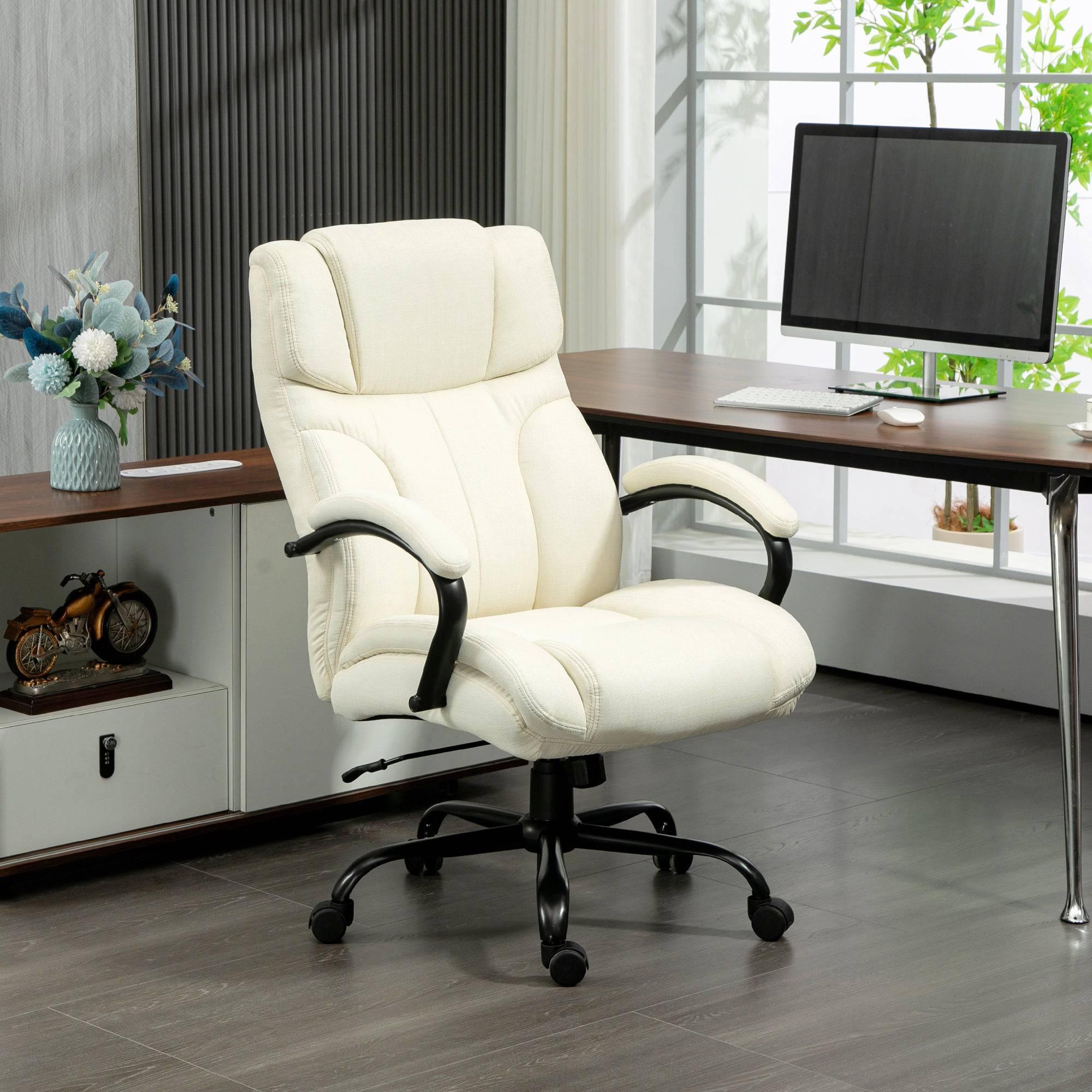 Vinsetto Heavy-Duty Executive Office Chair for Big and Tall 500lbs - Platinum-Level Office Chairs
