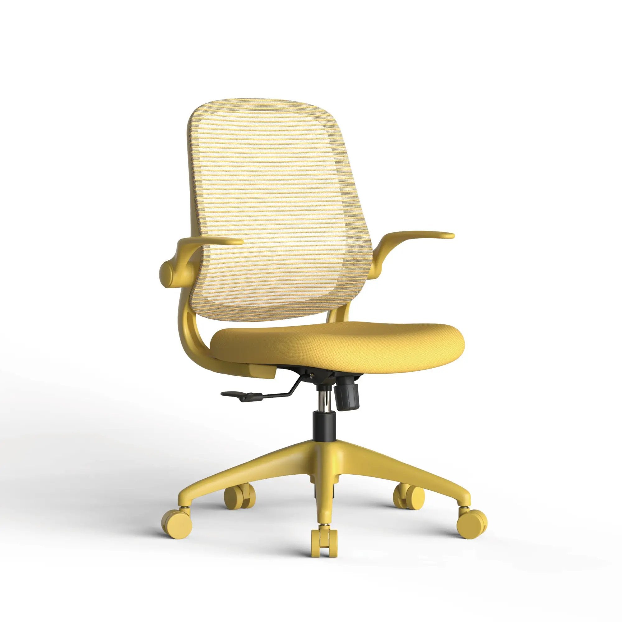 Platinum-Level Office Chairs ergonomic color office chair with mesh back, molded foam seat, suitable for home office use, supports 350 lbs.