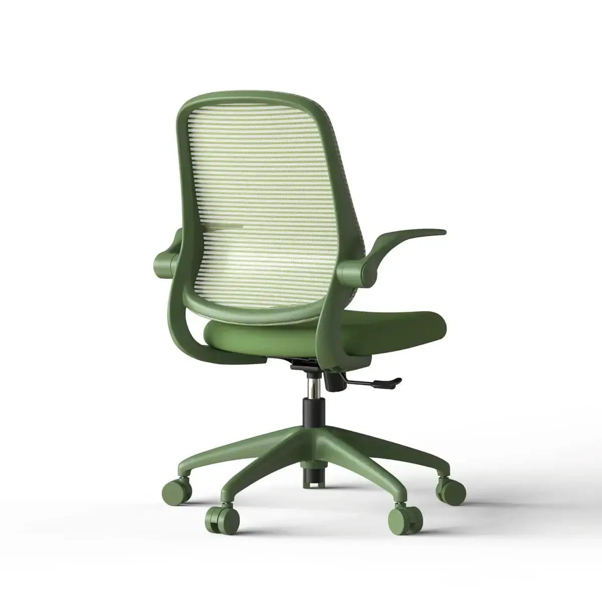 Ergonomic Mesh Office Chair with Foam Seat, Green - Platinum-Level Office Chairs
