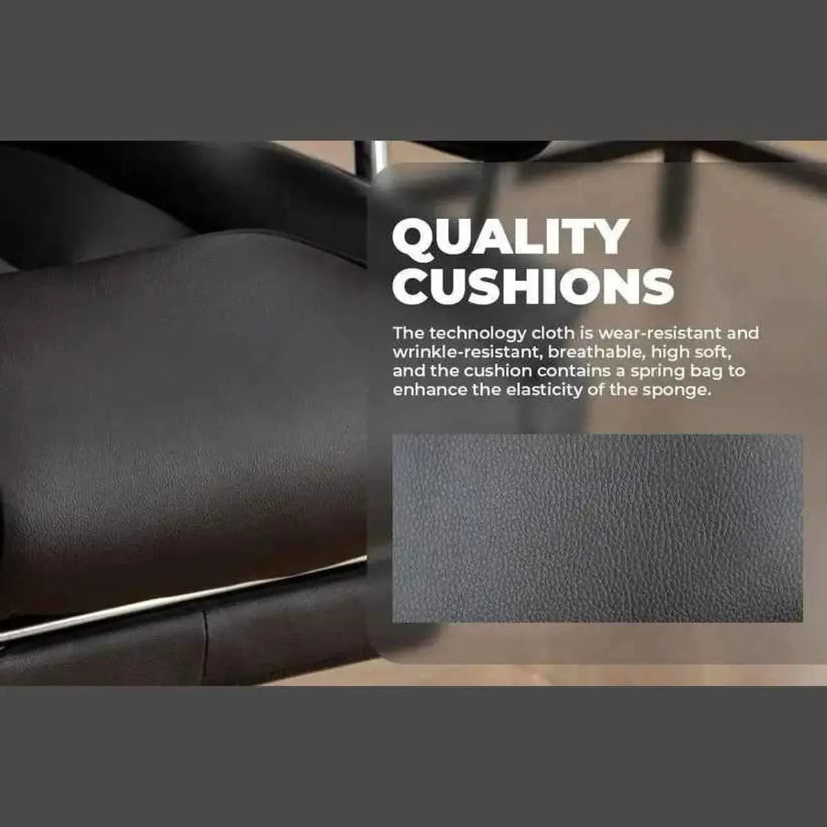 Platinum-Level Big And Tall Ergonomic Premium Executive Office Chair With Footrest Black Leather For Home Office - Platinum-Level Office Chairs