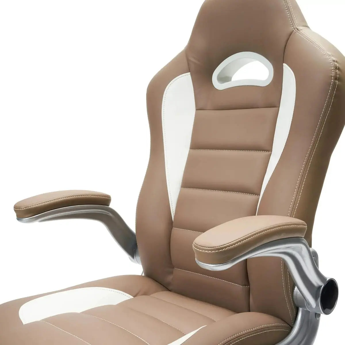 Techni Mobili High Back Executive Chair With Flip Up Arms For Home Platinum-Level Office Chairs