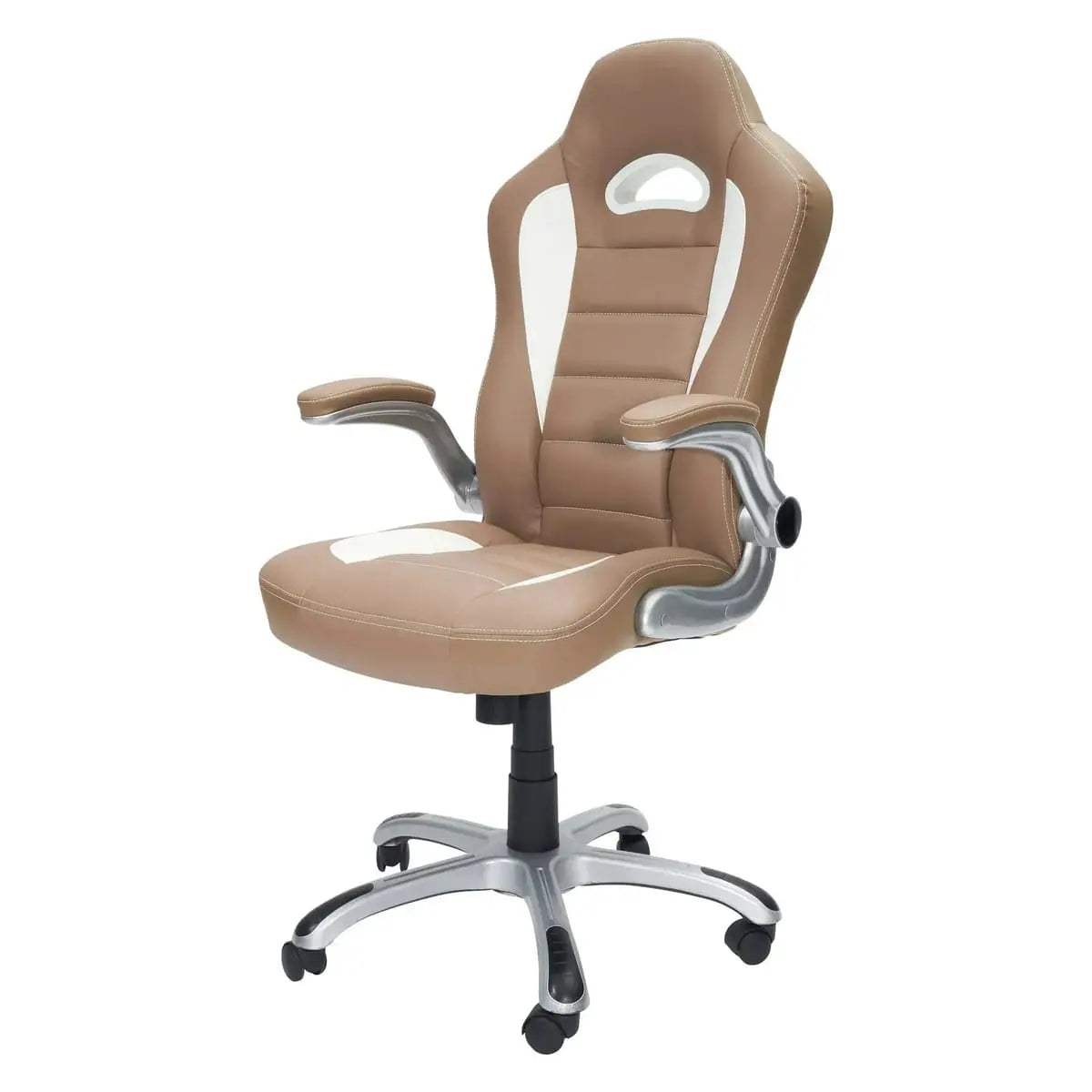 Techni Mobili High Back Executive Chair With Flip Up Arms For Home Platinum-Level Office Chairs