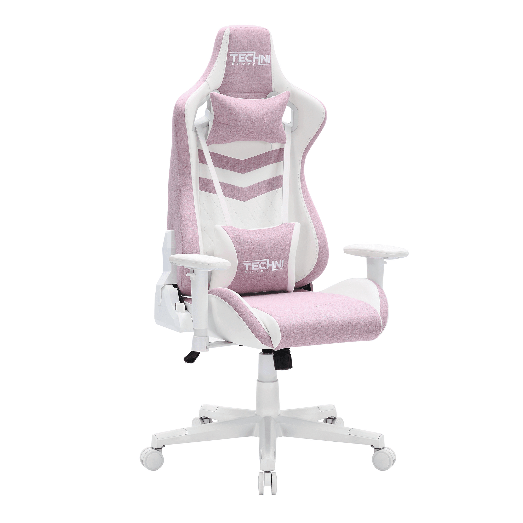 Pastel Pink Ergonomic Gaming Chair by Techni Sport TS86 - Platinum-Level Office Chairs