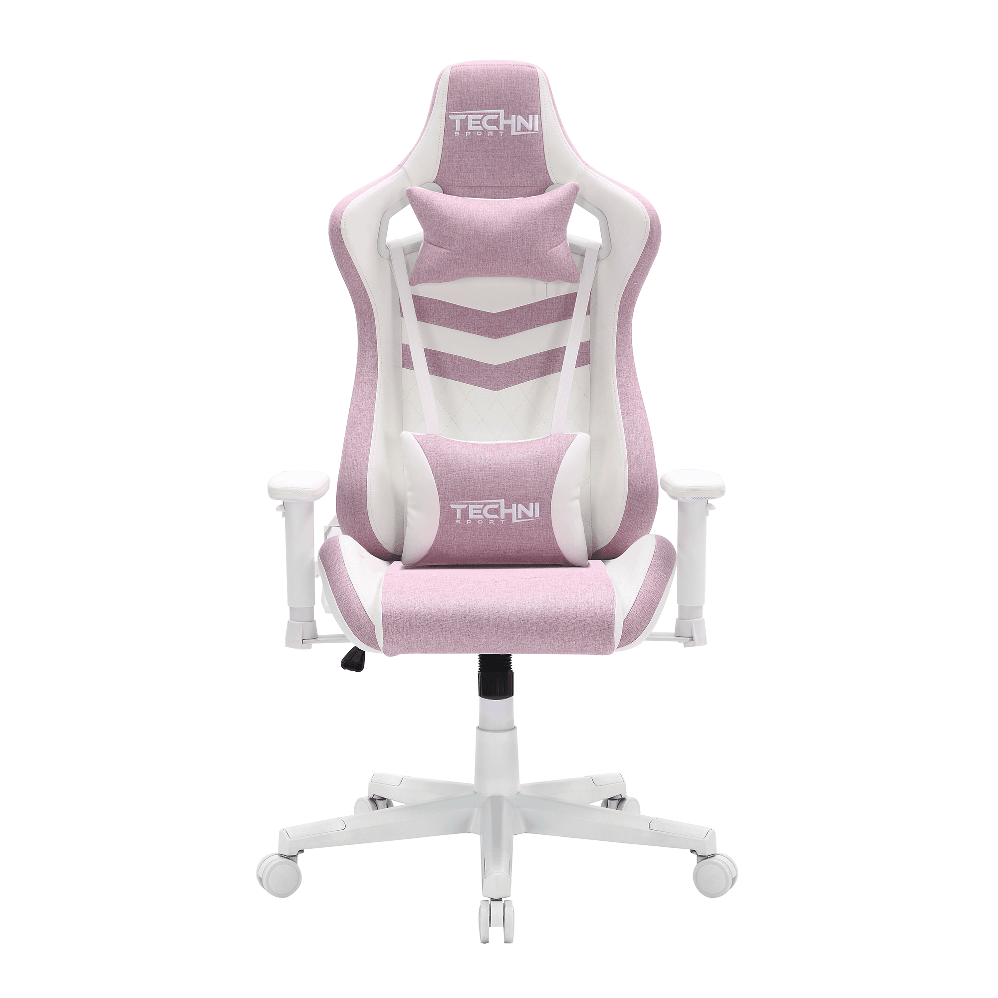 Pastel Pink Ergonomic Gaming Chair by Techni Sport TS86 - Platinum-Level Office Chairs
