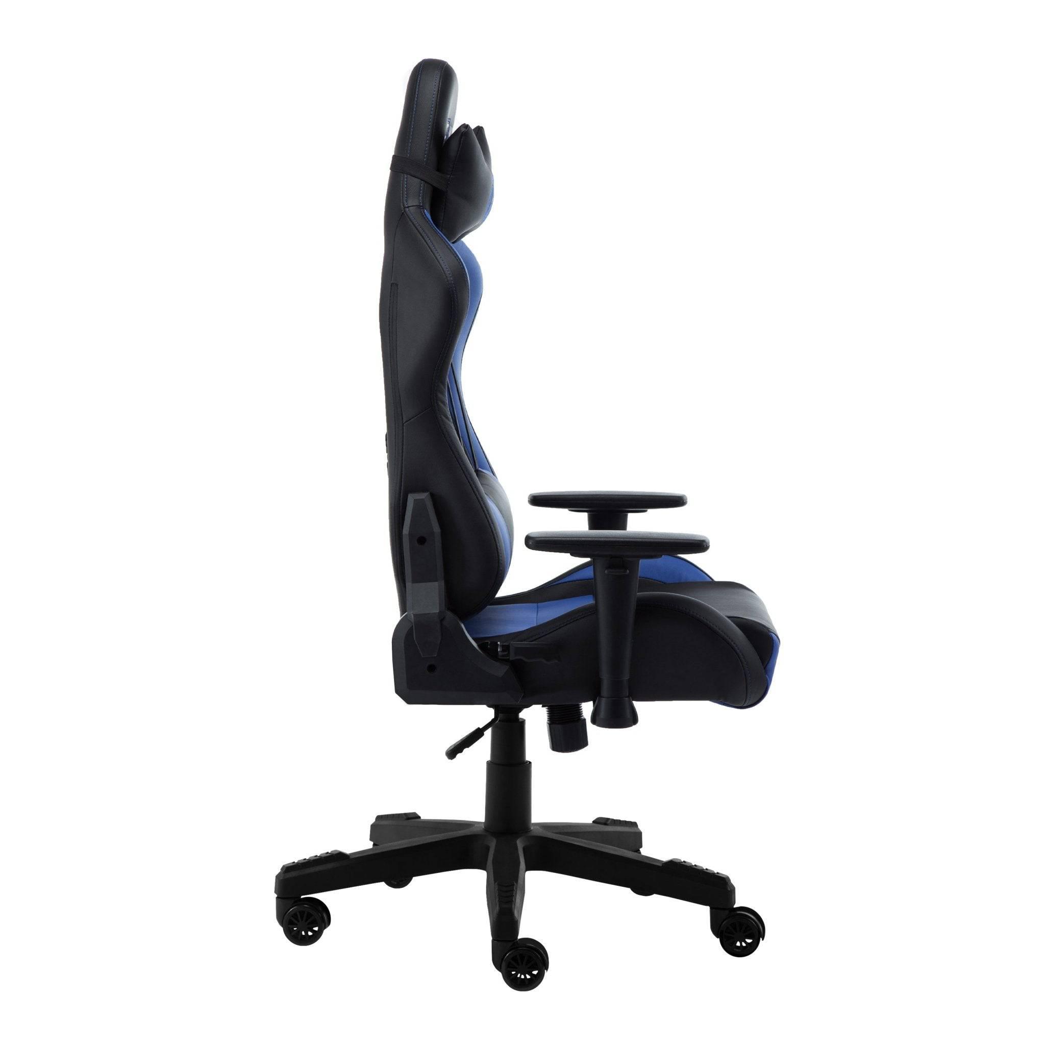 Techni Sport TS-92 Blue and Black Ergonomic Gaming Chair for Office and PC Use - Platinum-Level Office Chairs