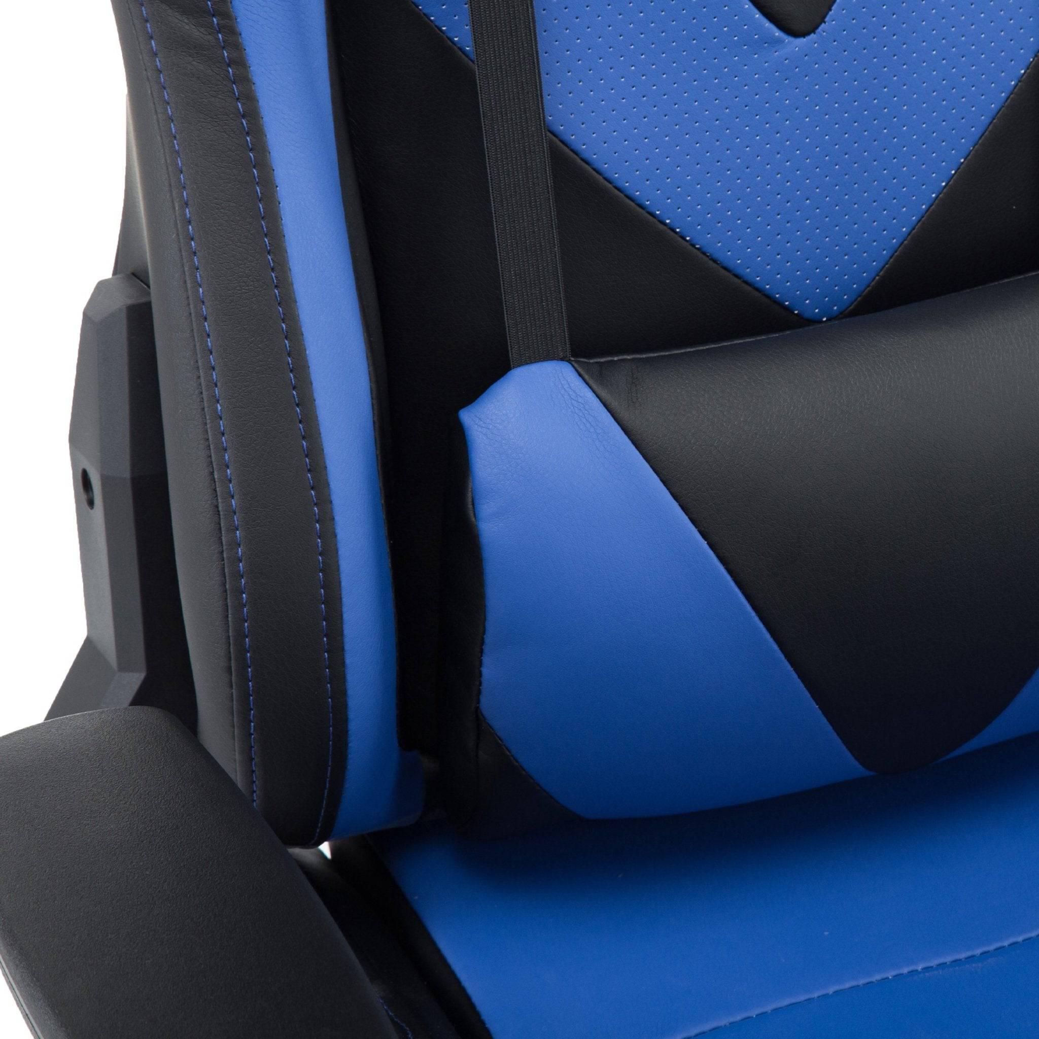 Techni Sport TS-92 Blue and Black Ergonomic Gaming Chair for Office and PC Use - Platinum-Level Office Chairs