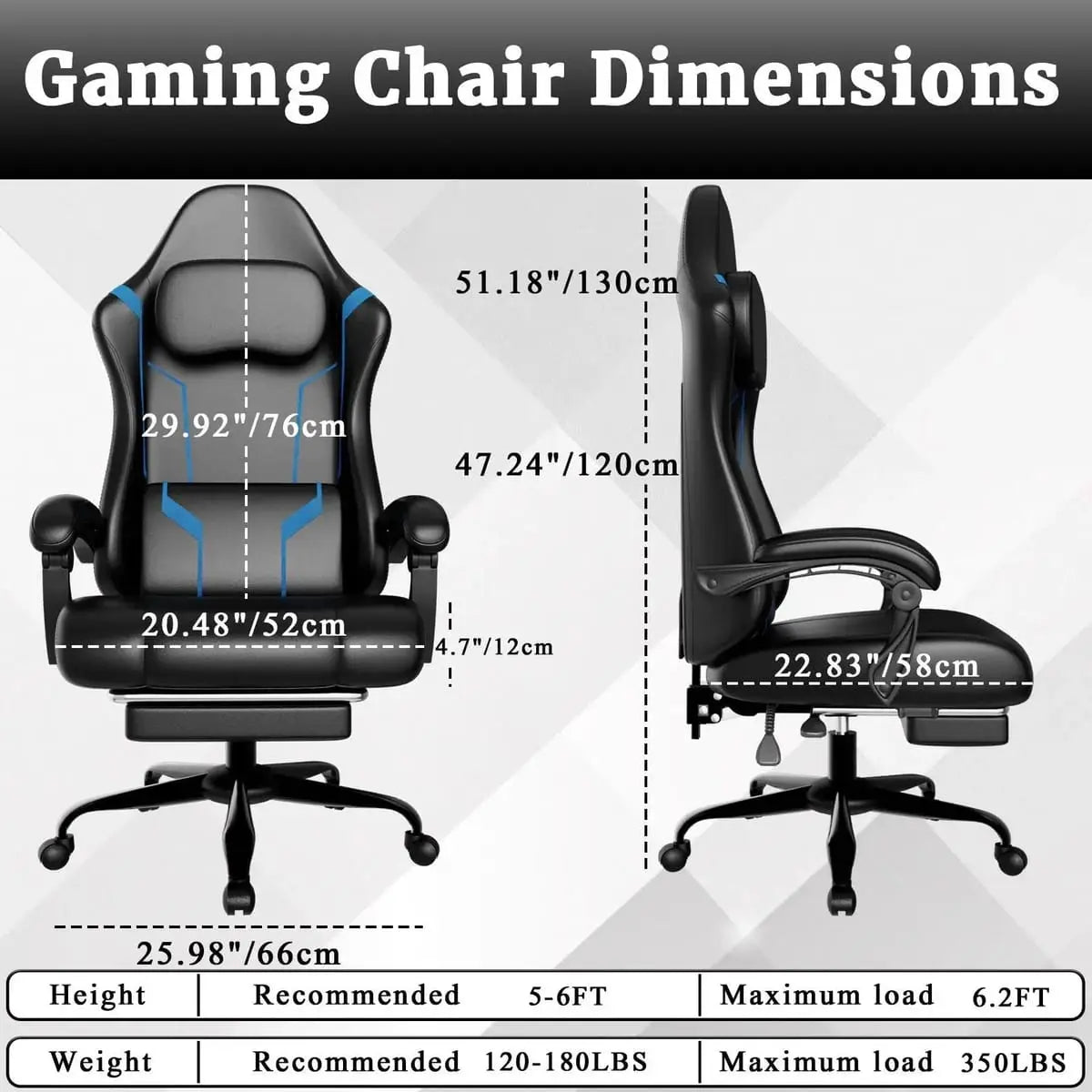 Green ergonomic gaming chair by Platinum-Level Office Chairs with independent spring system and retractable footrest for comfort