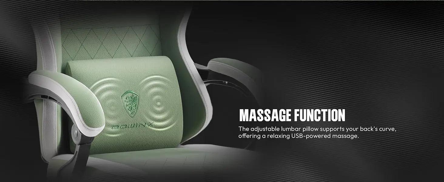 Dowinx High Back Ergonomic Gaming Chair with Footrest and Pocket Spring - Platinum-Level Office Chairs