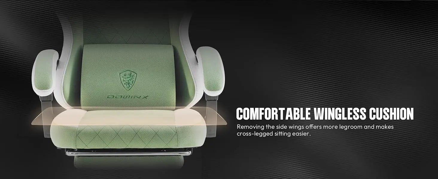 Dowinx High Back Ergonomic Gaming Chair with Footrest and Pocket Spring - Platinum-Level Office Chairs