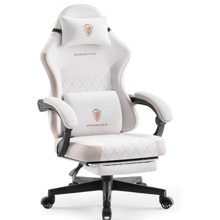 Dowinx High Back Ergonomic Gaming Chair with Footrest and Pocket Spring - Platinum-Level Office Chairs