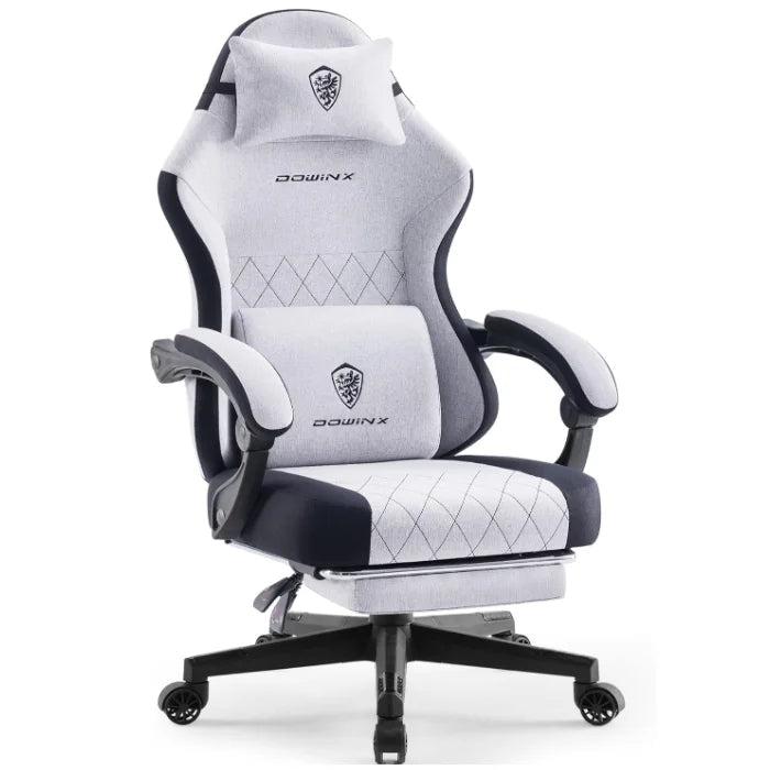 Dowinx High Back Ergonomic Gaming Chair with Footrest and Pocket Spring - Platinum-Level Office Chairs