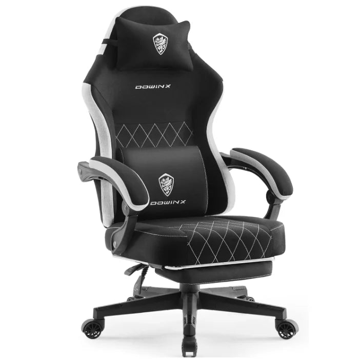 Dowinx High Back Ergonomic Gaming Chair with Footrest and Pocket Spring - Platinum-Level Office Chairs