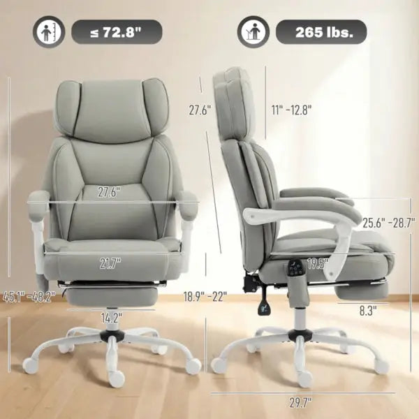 Platinum-Level Office Chairs Ultimate Massage Office Chair with recline and heat, designed for comfort and relaxation at work.