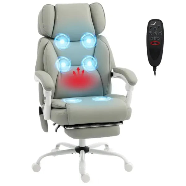 Platinum-Level Office Chairs Ultimate Massage Office Chair with recline and heat features, designed for comfort during work.