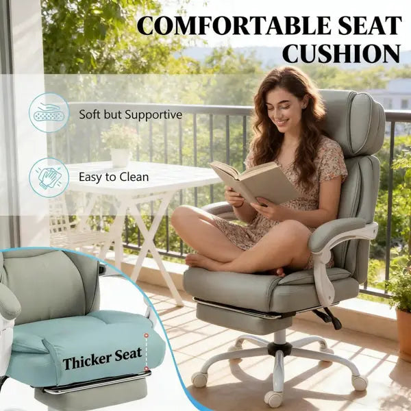 Platinum-Level Office Chairs Ultimate Massage Office Chair with recline and heat features for comfortable office use.
