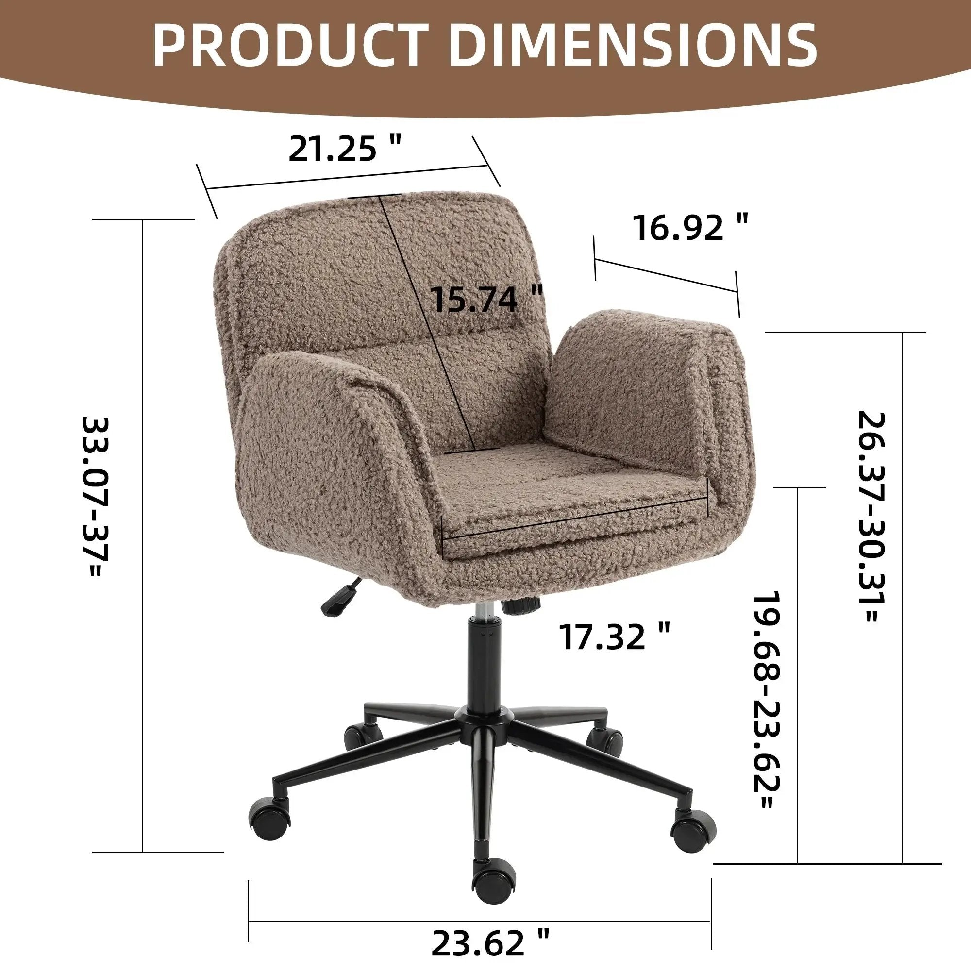 Modern Platinum-Level Office Chairs criss cross desk chair with adjustable 5-gear armrests and wheels for ergonomic comfort.