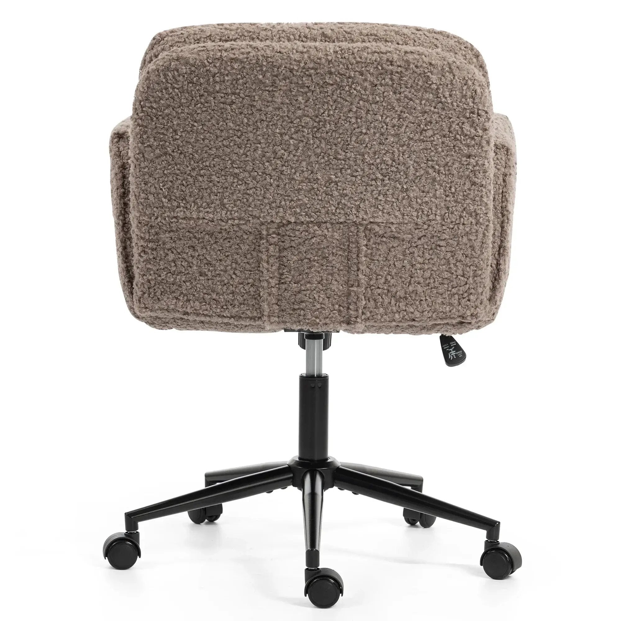 Modern Platinum-Level Office Chairs criss-cross desk chair with adjustable 5-gear armrests and wheels for ergonomic comfort.