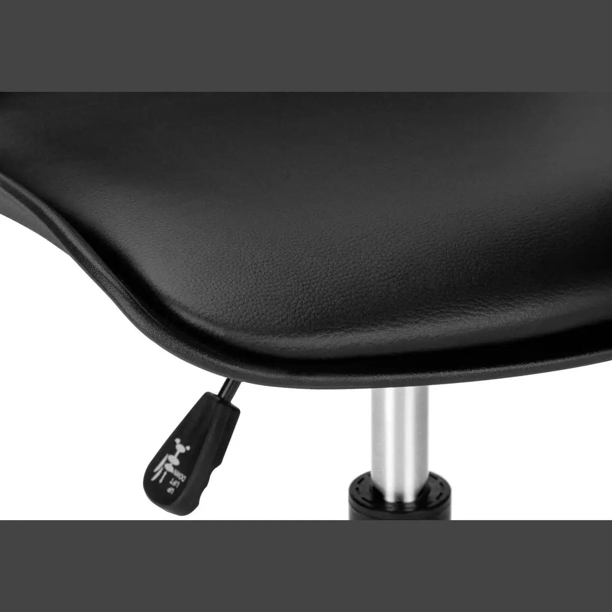 Ergonomic office chair with adjustable height, swivel base, and leather look from Platinum-Level Office Chairs, designed for comfort.