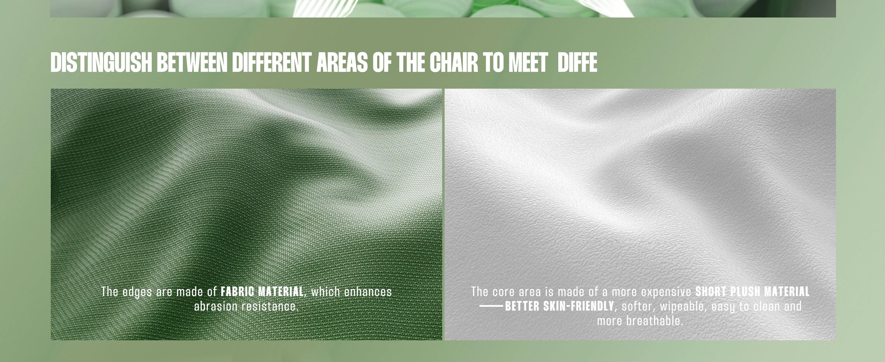 Dowinx Fabric Gaming Chair with Footrest for Big and Tall Gamers - Platinum-Level Office Chairs