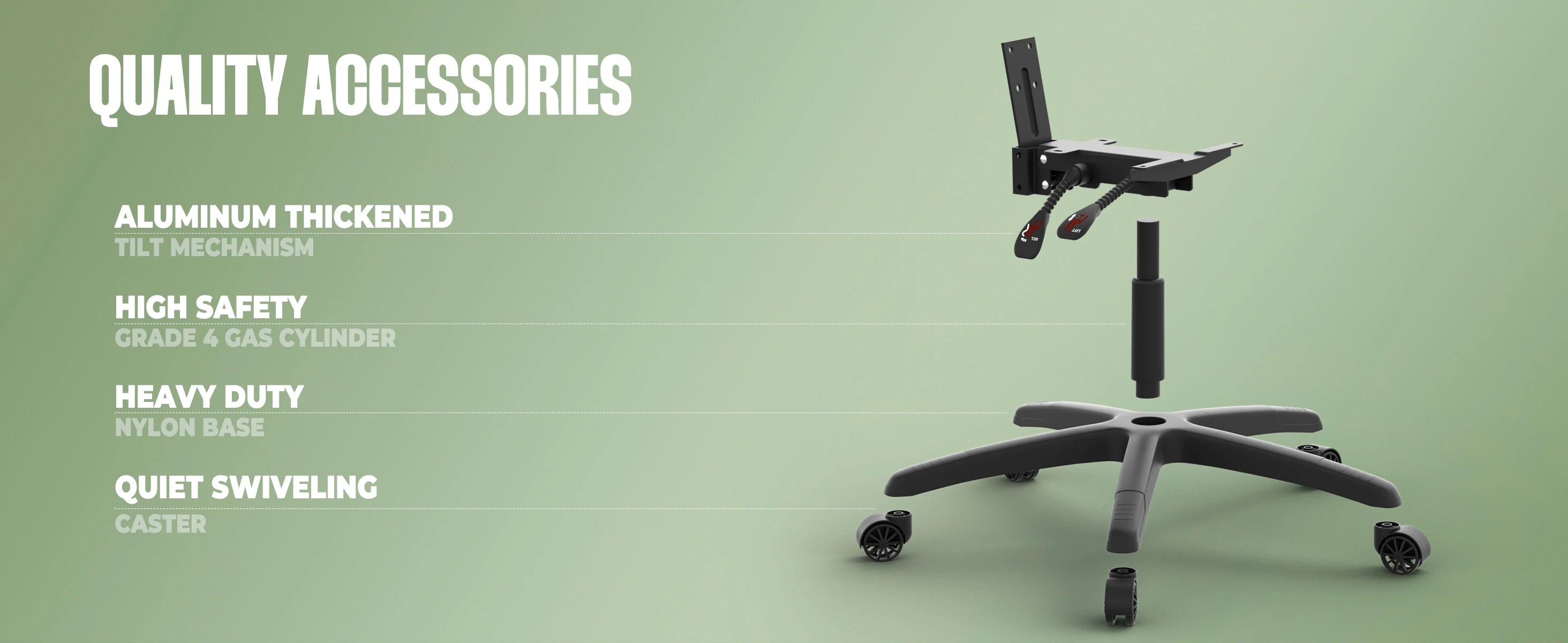 Dowinx Fabric Gaming Chair with Footrest for Big and Tall Gamers - Platinum-Level Office Chairs