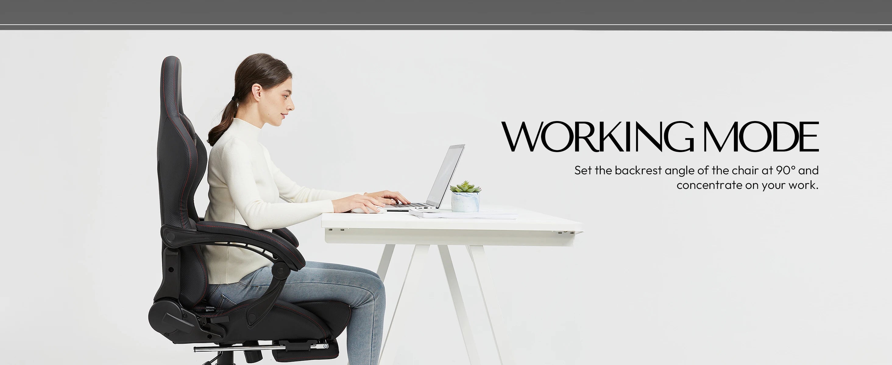 Dowinx Gaming Office Chair with Footrest and Lumbar Support Vintage Style - Platinum-Level Office Chairs