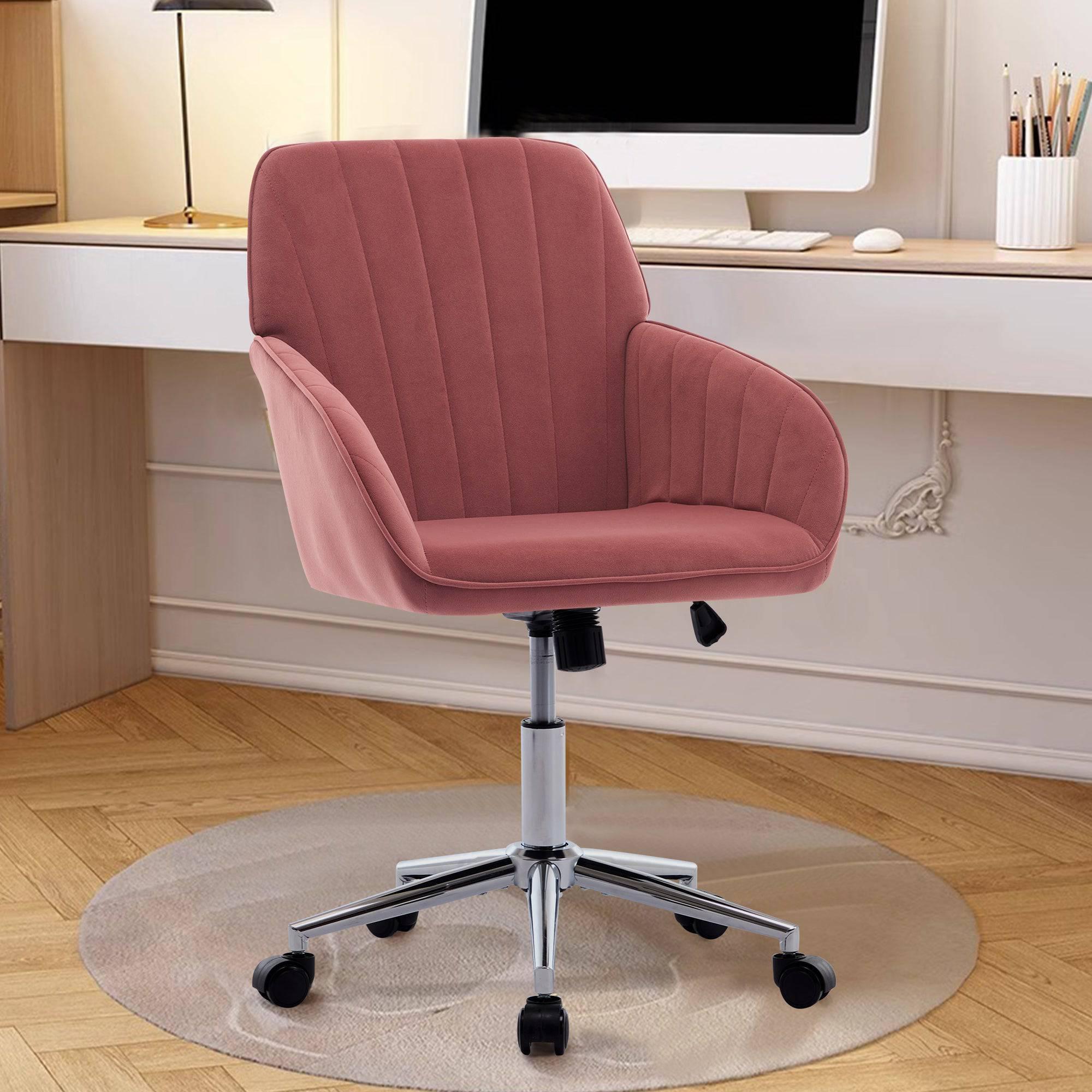 Luxurious Ergonomic Swivel Office Chair with Memory Foam Cushion - Perfect for Long Hours in Home or Bedroom - Platinum-Level Office Chairs