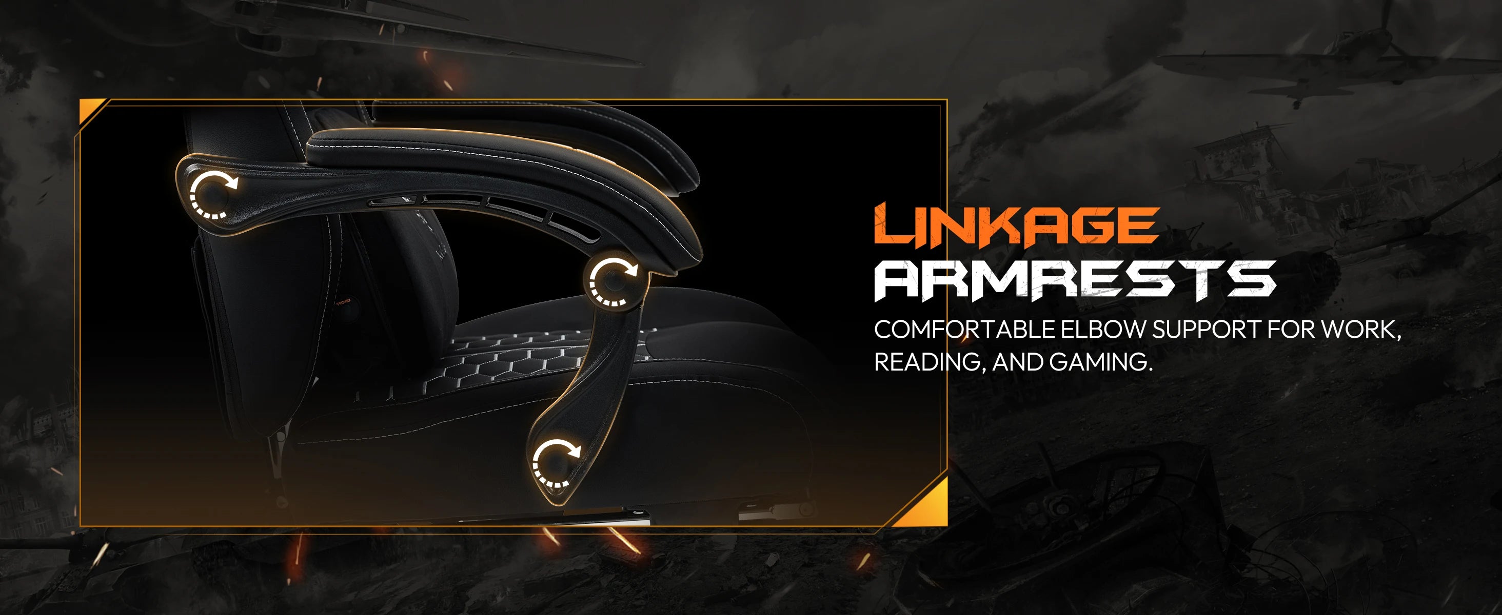 Dowinx Gaming Chair with Heated Massage Lumbar Support and Footrest - Platinum-Level Office Chairs