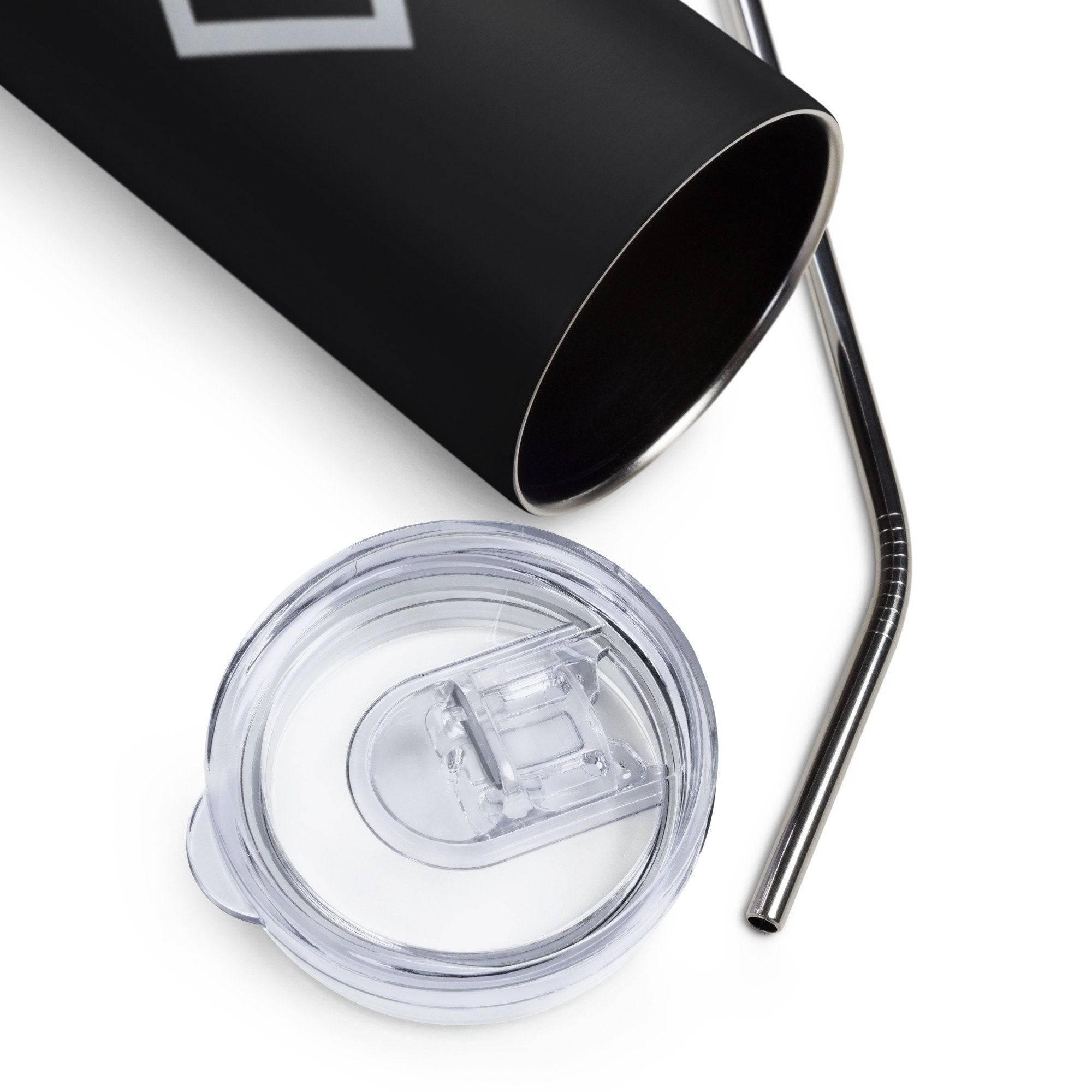 Chic Stainless Steel Travel Tumbler - Platinum-Level Office Chairs