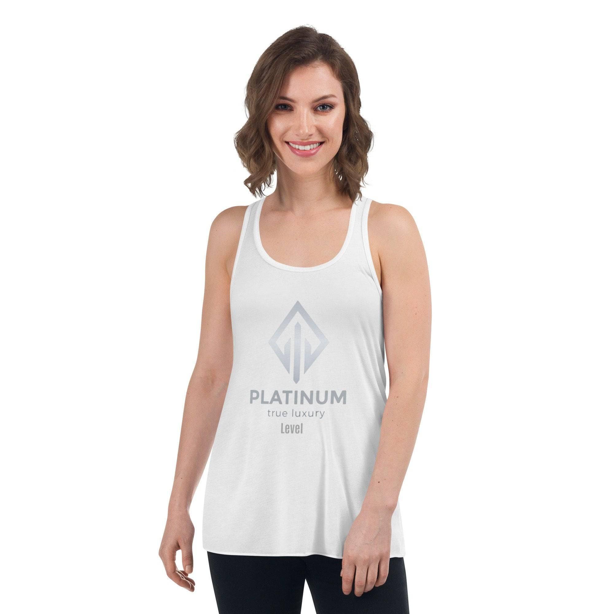 Women's Soft & Flowy A-Line Racerback Tank Top - Platinum-Level Office Chairs