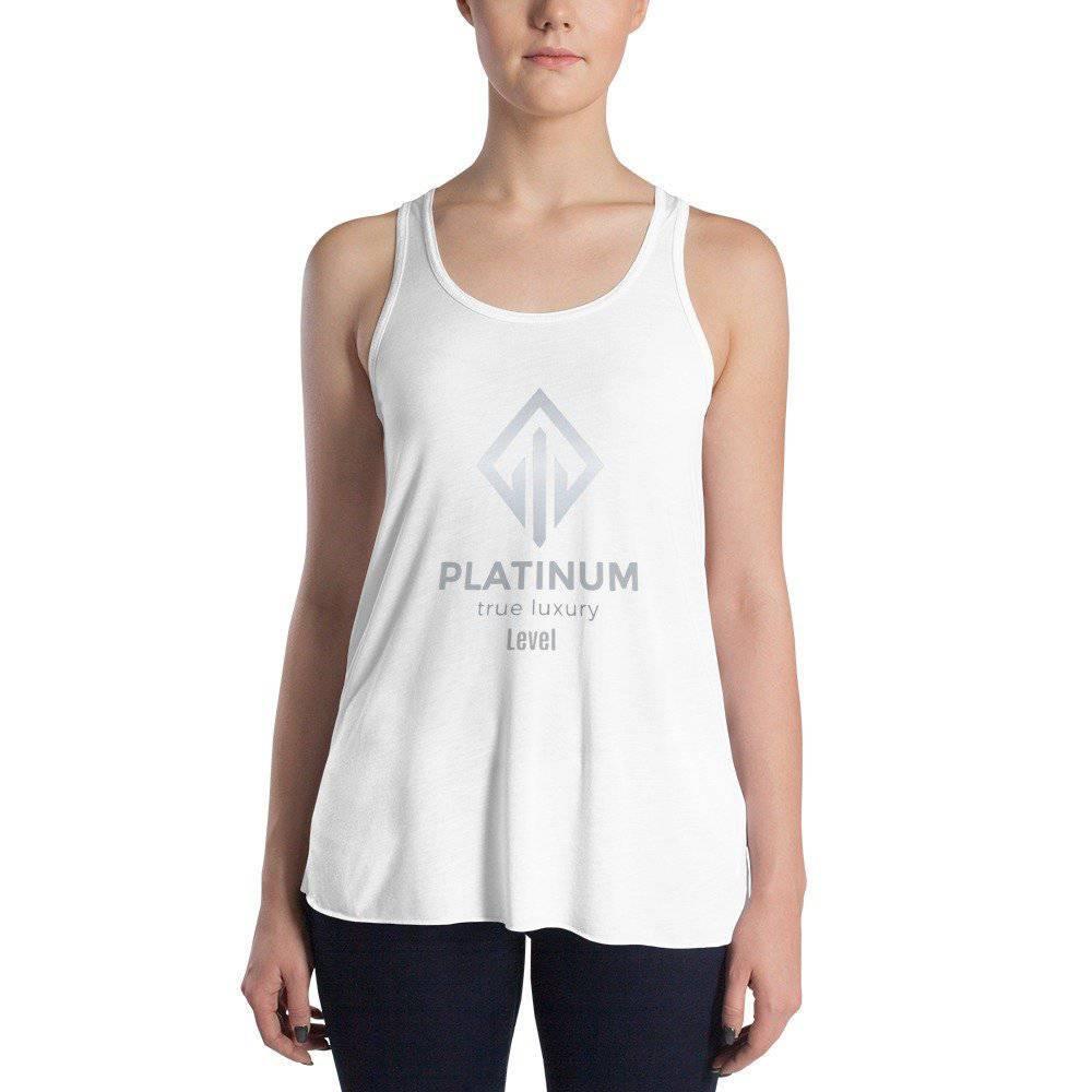 Women's Soft & Flowy A-Line Racerback Tank Top - Platinum-Level Office Chairs