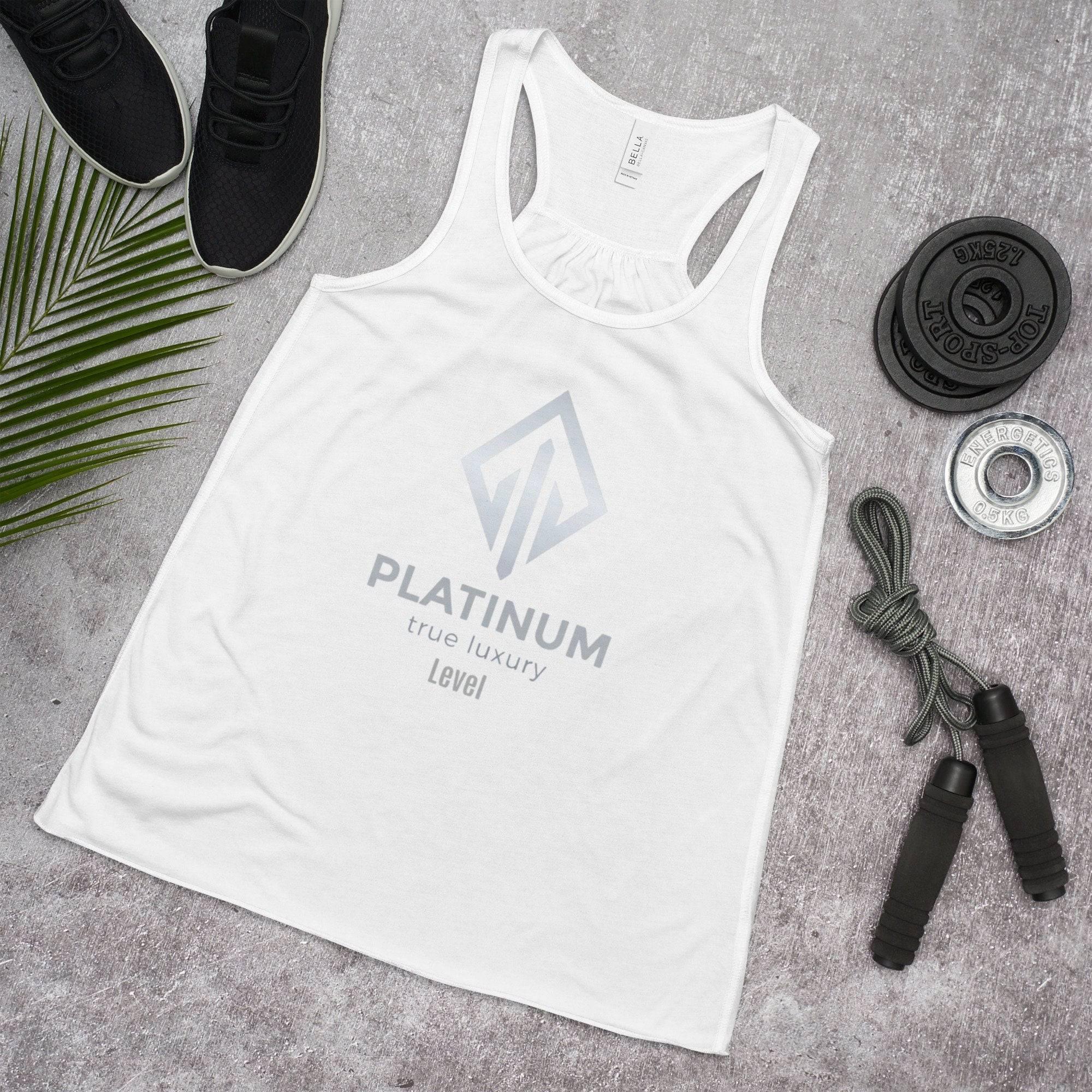 Women's Soft & Flowy A-Line Racerback Tank Top - Platinum-Level Office Chairs