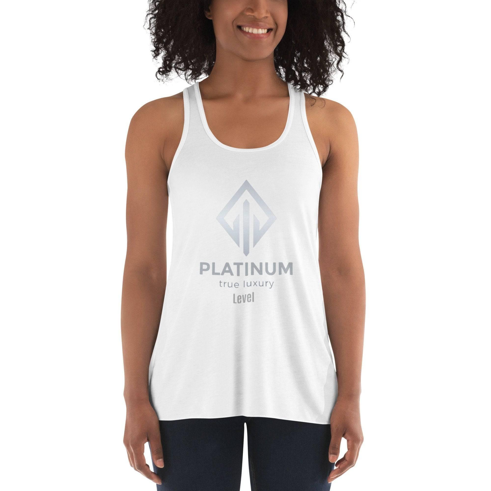 Women's Soft & Flowy A-Line Racerback Tank Top - Platinum-Level Office Chairs
