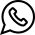 WhatsApp contact icon for office chair customer service support