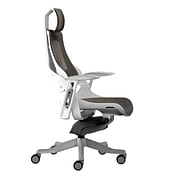 Techni Mobili LUX Gray Ergonomic Executive Office Chair