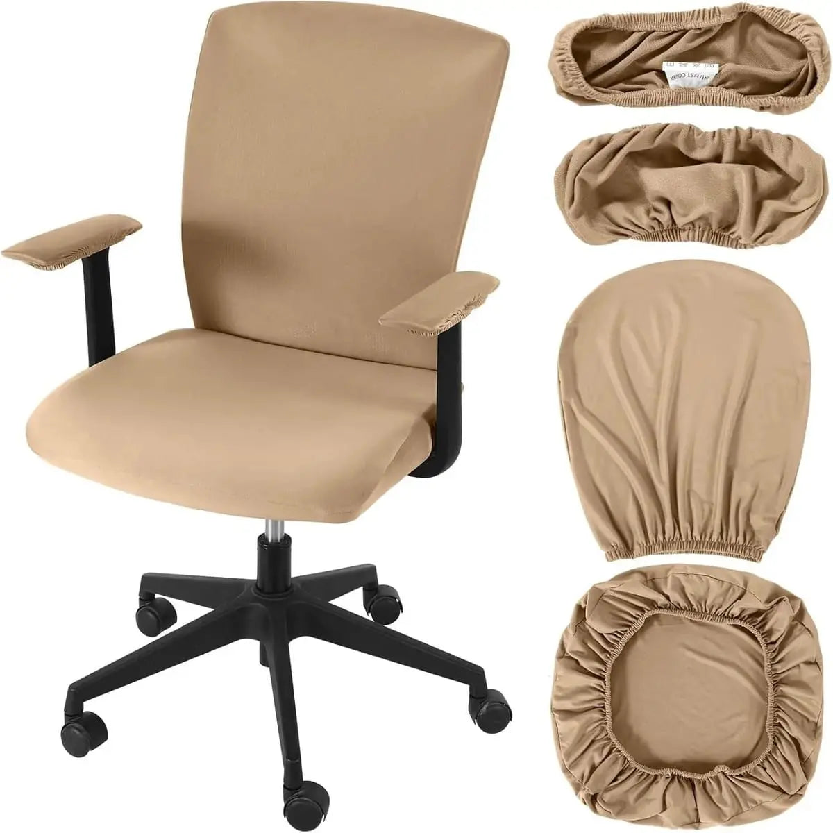 Tallew Office Chair Covers Set Universal Stretch Fit 4 Piece With Tallew