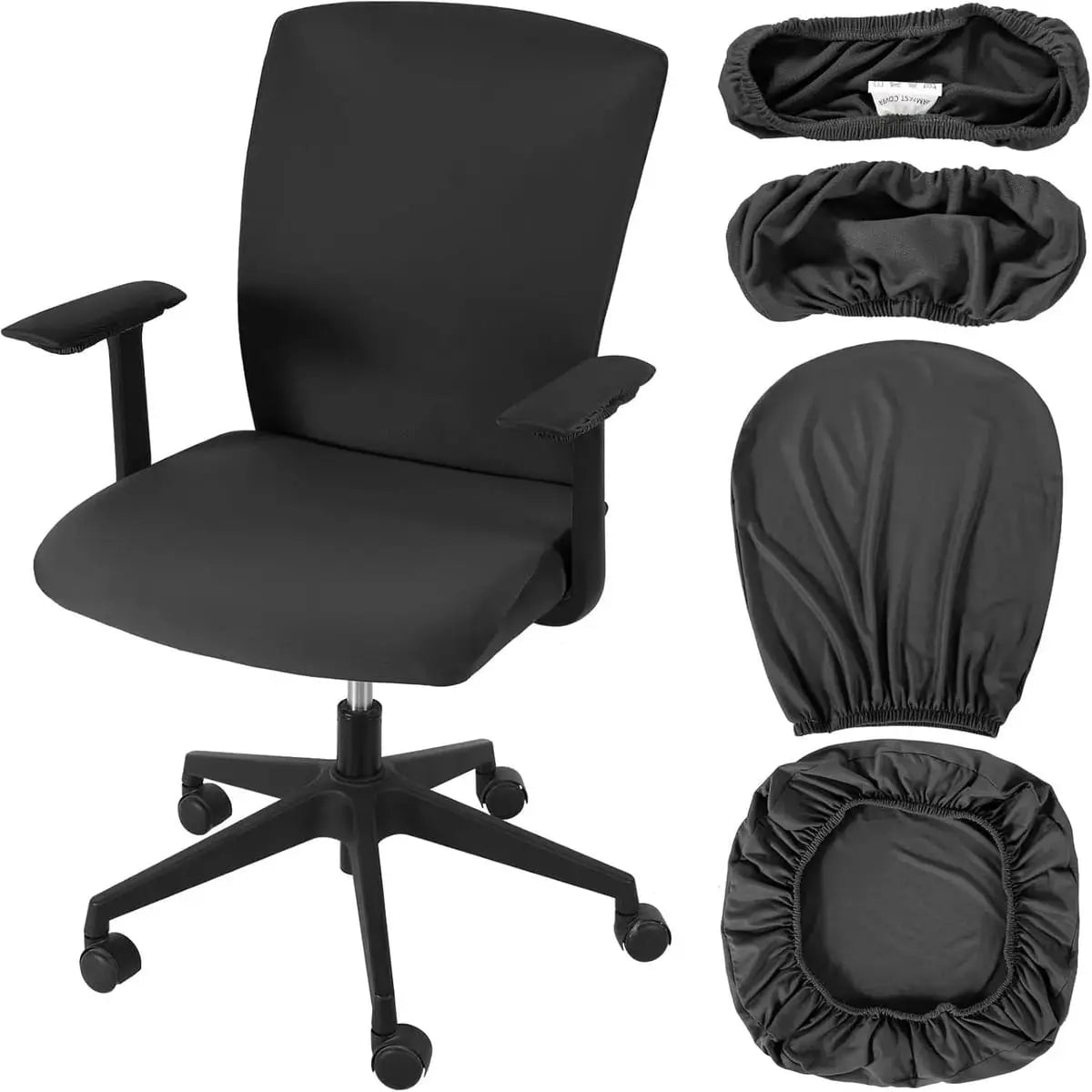 Tallew Office Chair Covers Set Universal Stretch Fit 4 Piece With Tallew