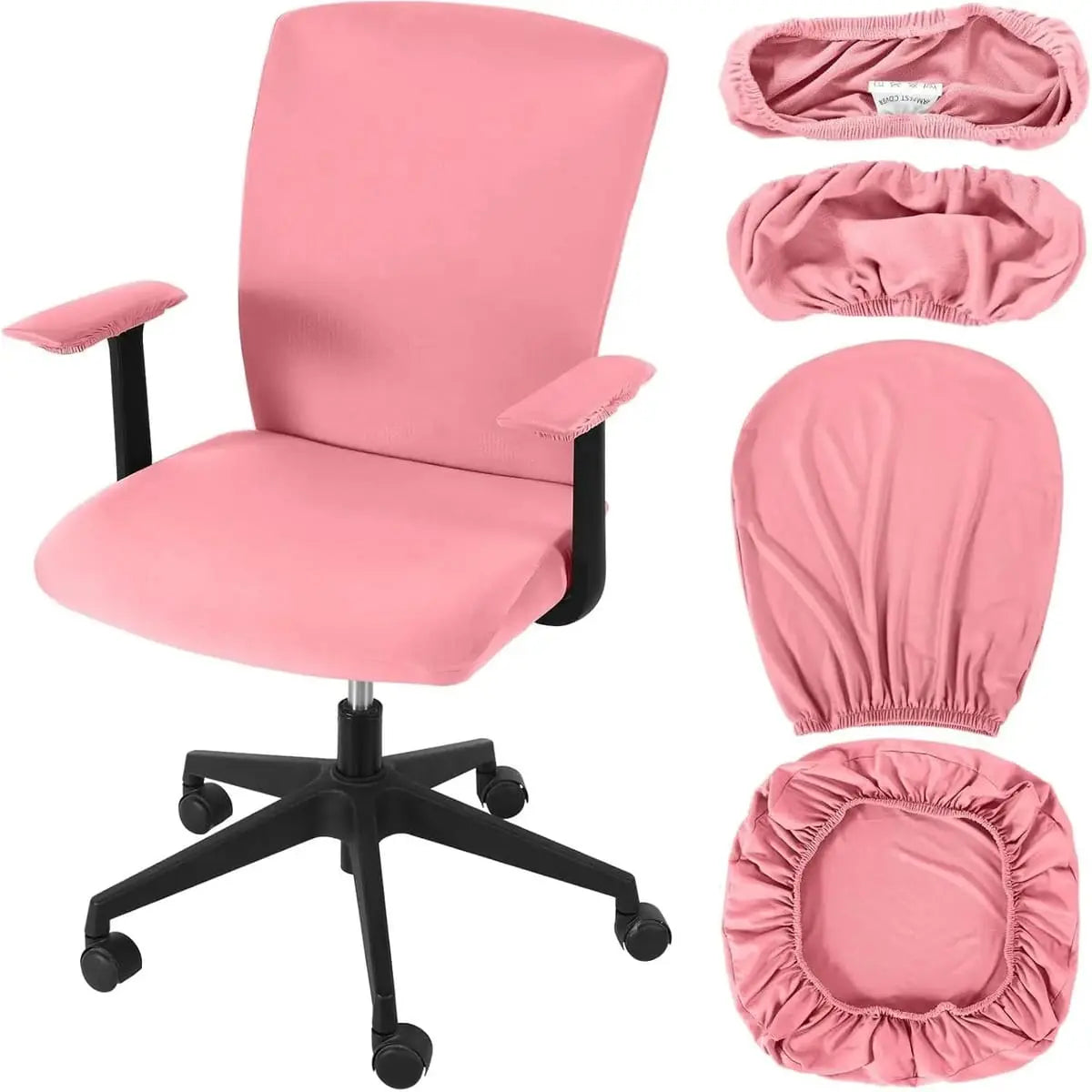 Tallew Office Chair Covers Set Universal Stretch Fit 4 Piece With Tallew