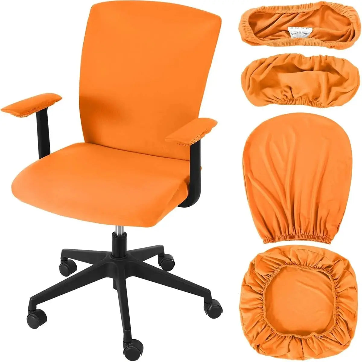 Tallew Office Chair Covers Set Universal Stretch Fit 4 Piece With Tallew